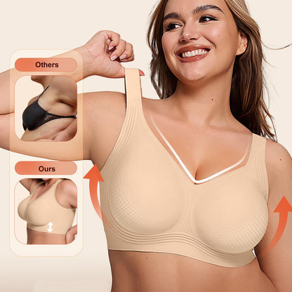 Seamless Push-Up Comfort Bra