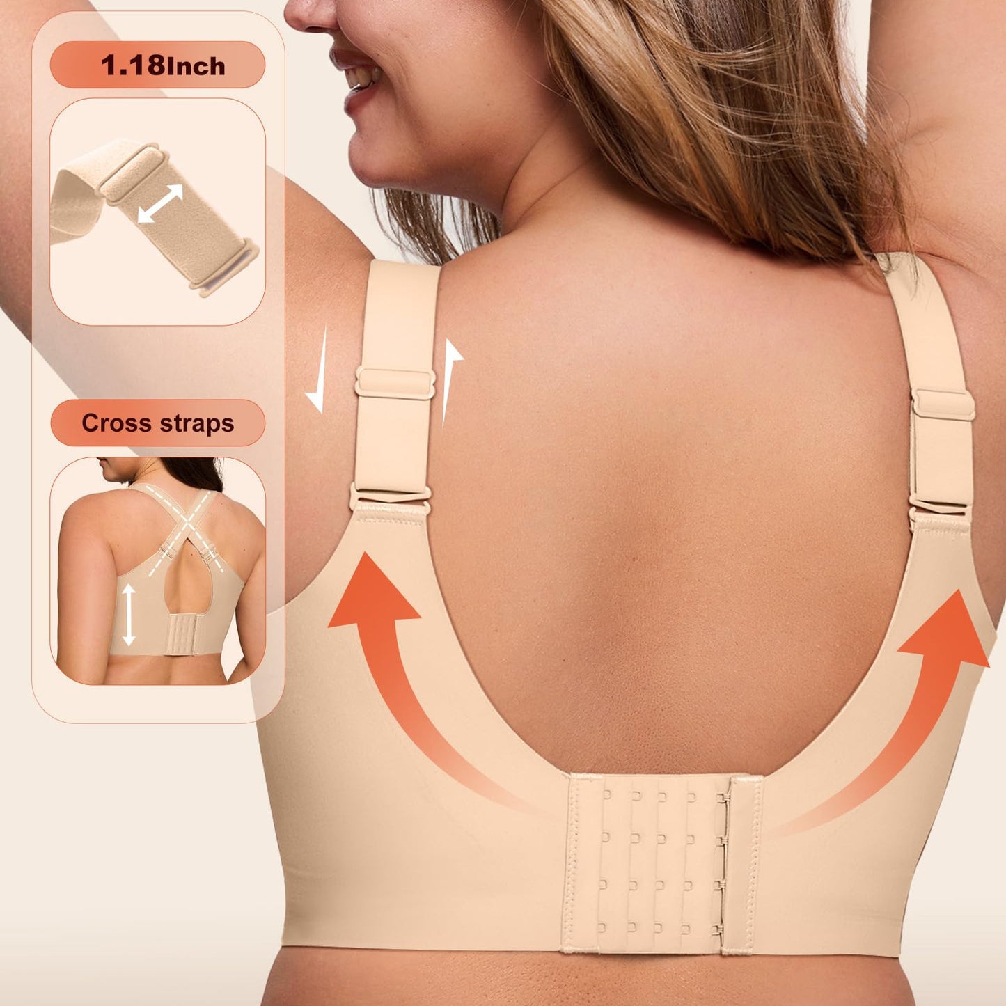 Seamless Push-Up Comfort Bra