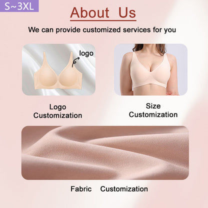 Leopard Print Soft Support Seamless Bra